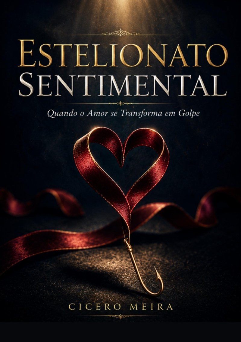 Capa do livro Estelionato Sentimental
